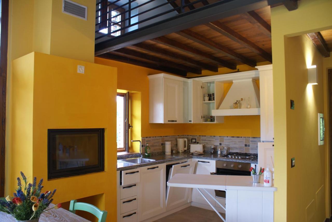 Tramonto Casa Barga Toscana Ristrutturata 2021 エクステリア 写真